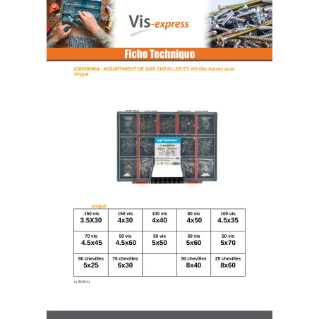 1 x Set of 1020 Plug With Screw