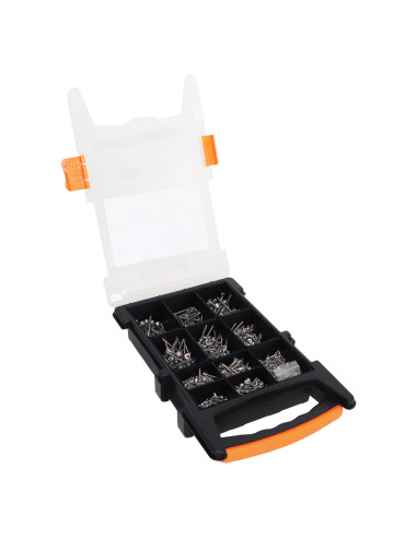 1 x Set of 1200 Chipboard Screw Tekor...