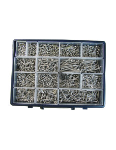 Set of 1540 Self Drilling Countersunk Head Round Head... 2