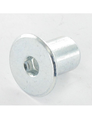 1 x Binder Nuts Flat Head Head Diameter: 15...