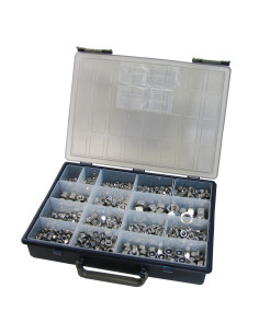 Set of 1140 Nut Hexagon /BRAKE/ONE-EYED/EAR Stainless...