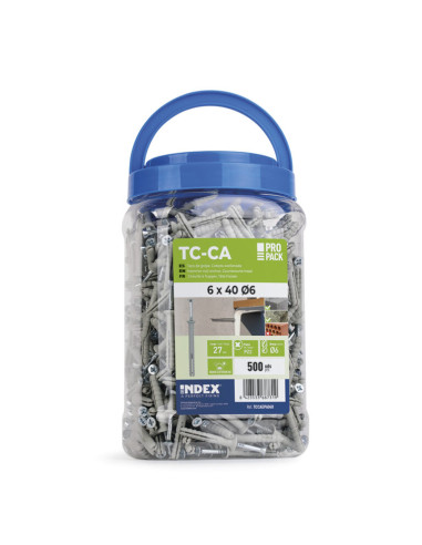 Bucket of 750 Hammer Plug With Screw 5X30 Zinc...