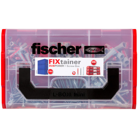 1 x Set of Screw And Plug Fischer FIXTAINER