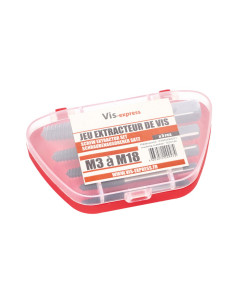 Screw extractor game to screw M3 to M18