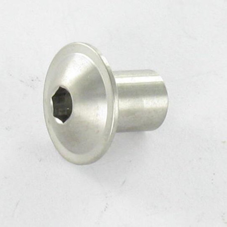 1 x Binder Nuts Mushroom Head Diameter: 9.5 Diameter Of Body 5 Lengh Under Head 6 M4 Hexagon Socket 2.5 Stainless Steel A2