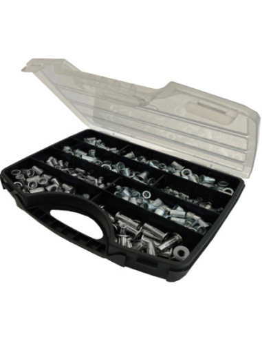 1 x Set of 500 Nut Rivet Steel DEGOMETAL