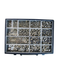 Set of 1760 Washer / Hexagonal nut / lock nut Stainless... 2
