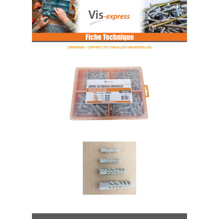 1 x Set of 325 Plug UNIVERSAL