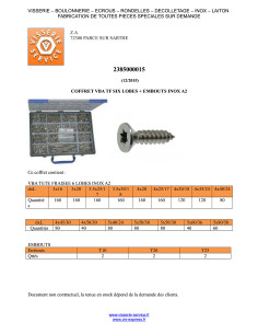 Set of 1666 Chipboard Screw Countersunk Head Torx... 2