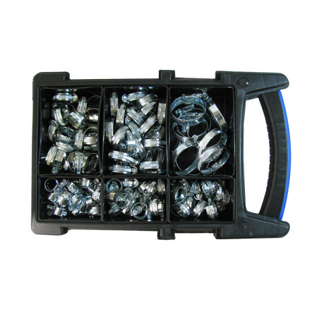 1 x Set of 100 Hose clamp BAND 9