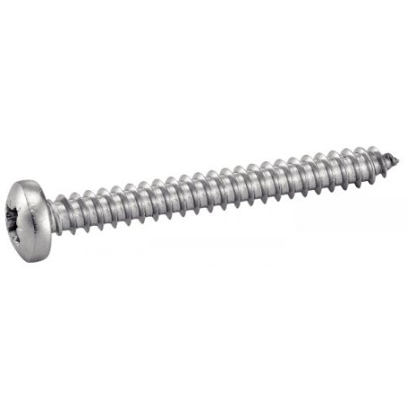 1 x Set of 1684 Thread Rolling Screw Pan Head / Countersunk Head Pozi + Bit Stainless Steel A4