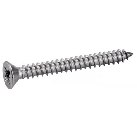 1 x Set of 1684 Thread Rolling Screw Pan Head / Countersunk Head Pozi + Bit Stainless Steel A4