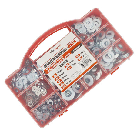 1 x Set of 850 Washer Zinc Plated Normal Serie