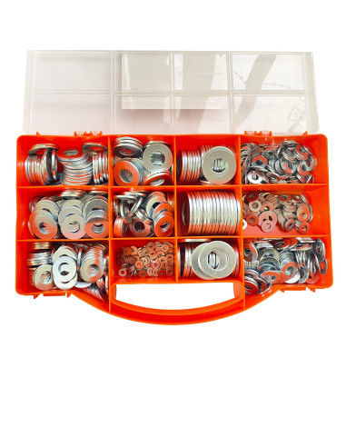 1 x Set of 850 Washer Zinc Plated Normal Serie