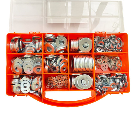 1 x Set of 850 Washer Zinc Plated Normal Serie