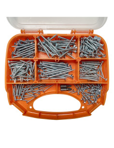 Set of 280 Chipboard Screw Countersunk Head Pozi Zinc... 2