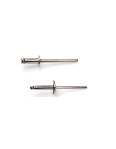 1 x Set of 500 Rivet GORIVET Stainless Steel A2...