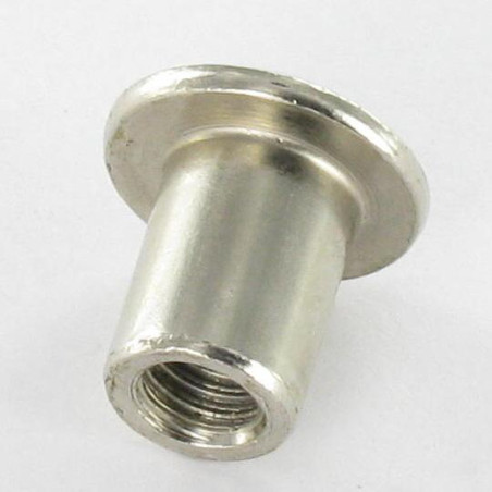 1 x Binder Nuts Flat Head Head Diameter: 15 Diameter Of Body 9 Lengh Under Head 12 M6 Hexagon Socket 4 Nickel