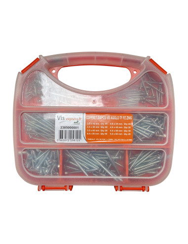 1 x Set of 280 Chipboard Screw Countersunk Head...