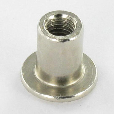 1 x Binder Nuts Flat Head Head Diameter: 15 Diameter Of Body 9 Lengh Under Head 12 M6 Hexagon Socket 4 Nickel Plated