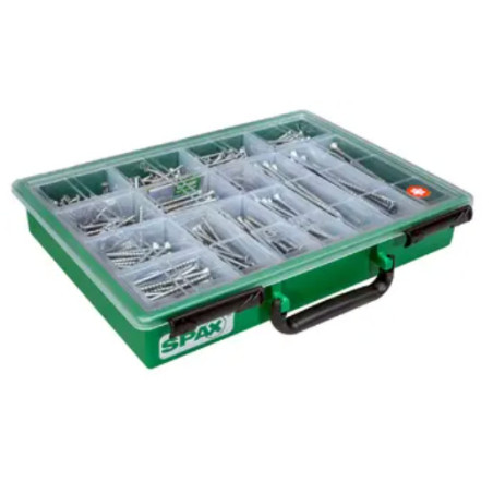 1 x Set of 364 Wood Screw Countersunk Head T-STAR Wirox + 3 Bit