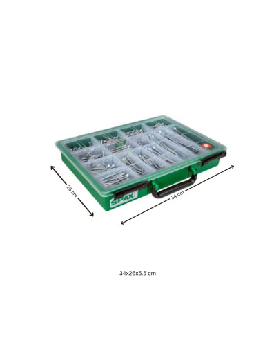 1 x Set of 364 Wood Screw Countersunk Head...