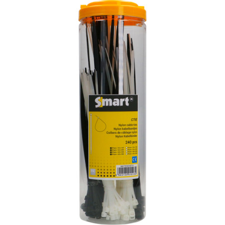 1 x Set of 240 Hose clamp Nylon