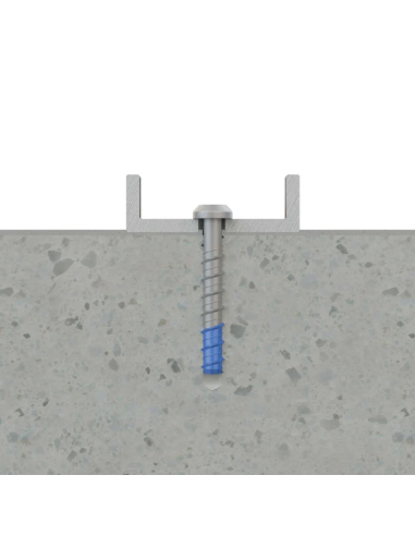 1 x Screw For Concrete Pan Head Torx 6X50 Bimetal