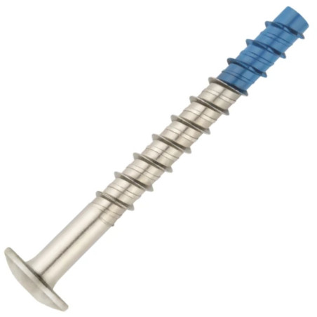 1 x Screw For Concrete Head Pan Head Torx T30 6X60 Bimetal
