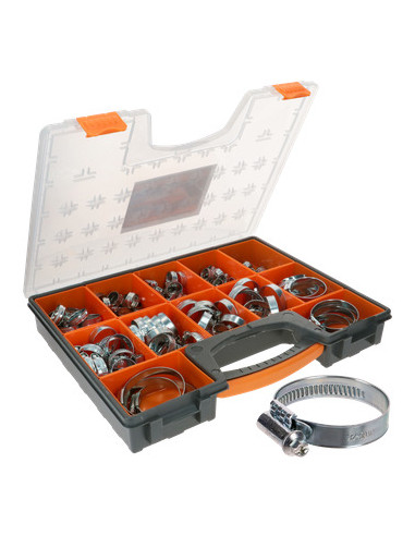 1 x Set of 97 Hose clamp Of Tightening Plain...