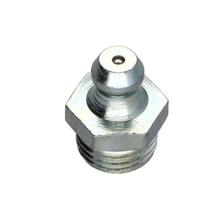 1 x Grease Nipple Straight M8 Pitch 100 Zinc Plated