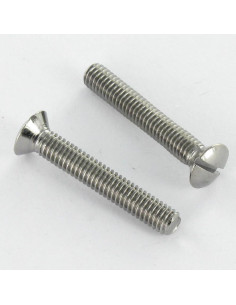 Machine Screw Chrome Plated Brass Pan Countersunk Head...