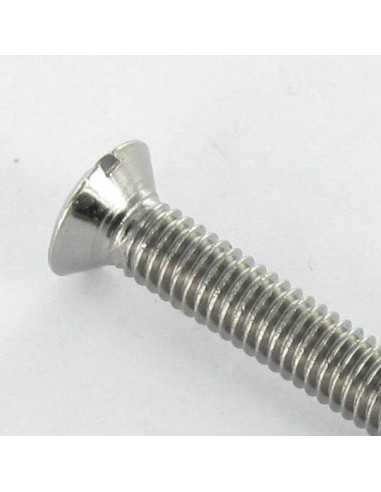 1 x Machine Screw Chrome Plated Brass Pan...