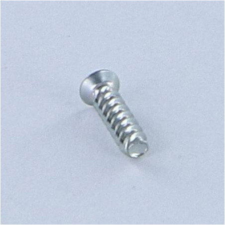 1 x Self Tapping Screw Linch Pin Plastic Countersunk Head Phillips 0 2.3X10 Zinc Plated micro screw