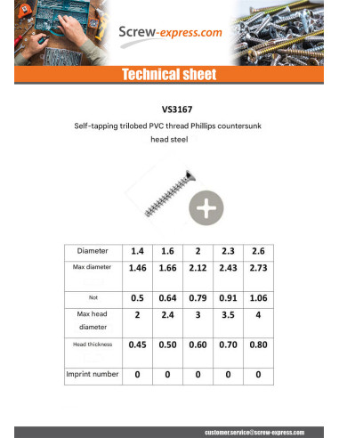 1 x Self Tapping Screw Linch Pin Plastic...
