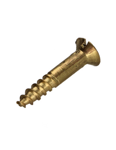 1 x Wood Screw Brass 4.5X40 Hole And Drill M3...