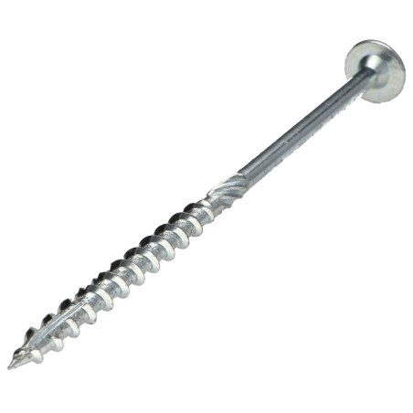 1 x Chipboard Screw Tekor Disc Head Screw T30 cut Type 17 Drilling Point 6X130 Thread Length: 60 Zinc Plated