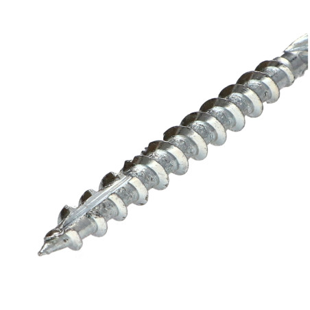 1 x Chipboard Screw Tekor Disc Head Screw T30 cut Type 17 Drilling Point 6X140 Thread Length: 70 Zinc Plated