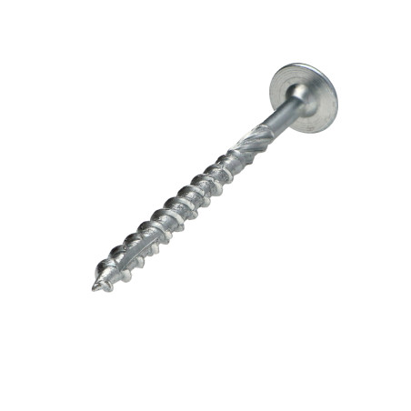 1 x Chipboard Screw Tekor Disc Head Screw T40 cut Type 17 Drilling Point 8X80 Thread Length: 50 Zinc Plated