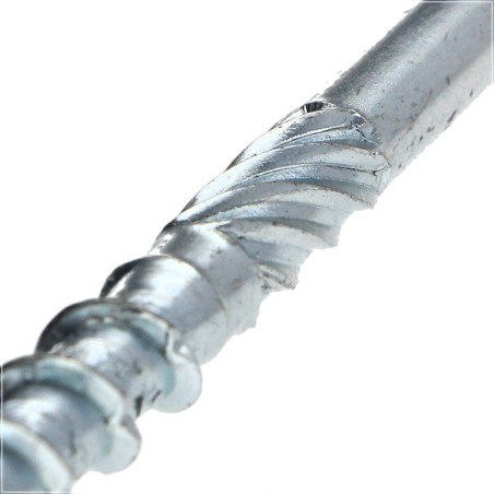 1 x Chipboard Screw Tekor Disc Head Screw T40 cut Type 17 Drilling Point 10X300 Thread Length: 80 Zinc Plated