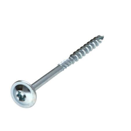 1 x Chipboard Screw Tekor Disc Head Screw T30 cut Type 17 Drilling Point 6X110 Thread Length: 50 Zinc Plated