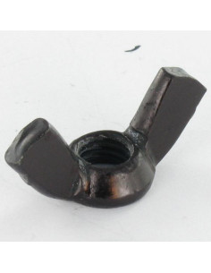 Wing nut M5 Form American Black Zinc Plated
