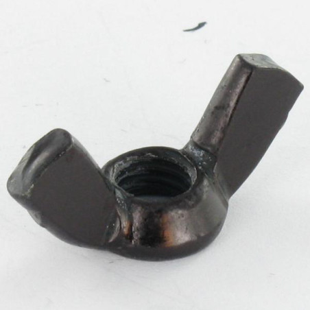 1 x Wing nut M5 Form American Black Zinc Plated