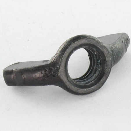 1 x Wing nut M8 Form American Black Zinc Plated