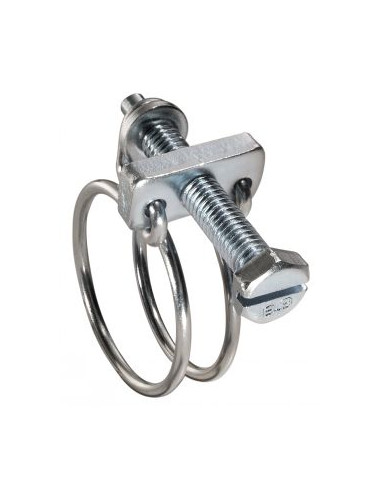 1 x Hose clamp double wire Diameter 84 to 90...