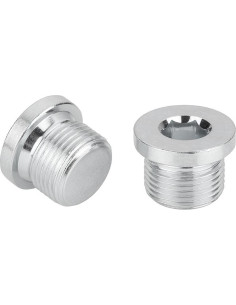 Cap Hexagon Recess With Collar HC22 Stainless Steel A2 1...