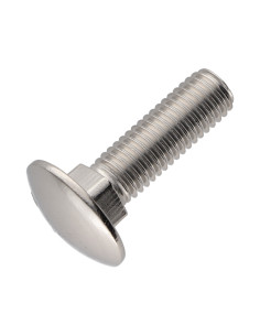 Carriage Bolt Stainless Steel A2 M10X20 Full Thread