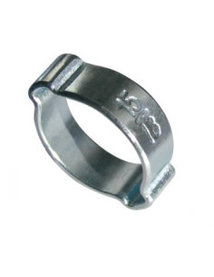 Hose clamp two Wing Diameter 34 to 37 Plain W1Zinc Plated