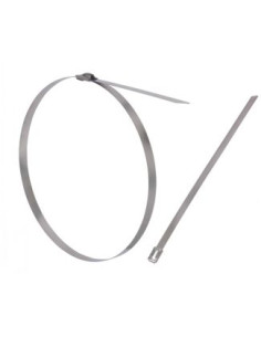 Hose clamp extra flat 4.6X370 Stainless Steel A2