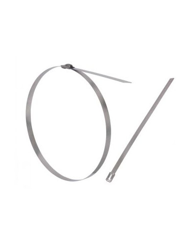 1 x Hose clamp extra flat 7.9X362 Stainless...